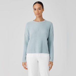 Eileen Fisher GORGEOUS Recycled Cashmere Crew Neck Sweater XL